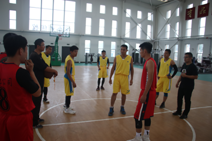 南宫国际控股迎国庆员工篮球赛圆满终结