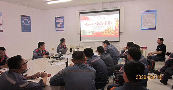 动力车间举行纪念九一八爱国主义宣讲活动  ——铭刻历史、勿忘国耻、切记使命、强我中华
